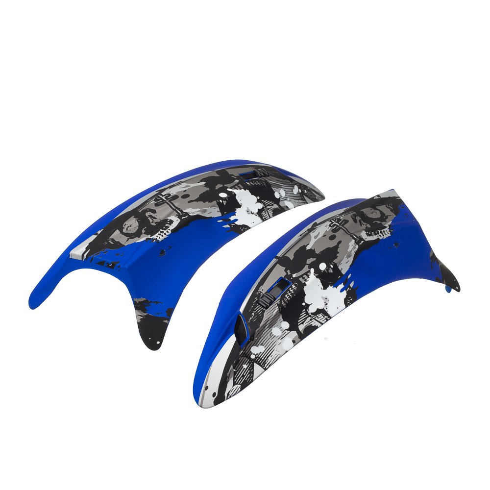 Entrada De Ar Superior Texx Azul Capacete Mod. Rage