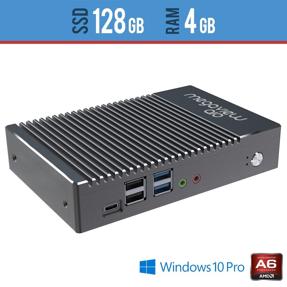Mini Pc Megaview K1 Amd- 4gb Windows Pro Com Ssd128gb