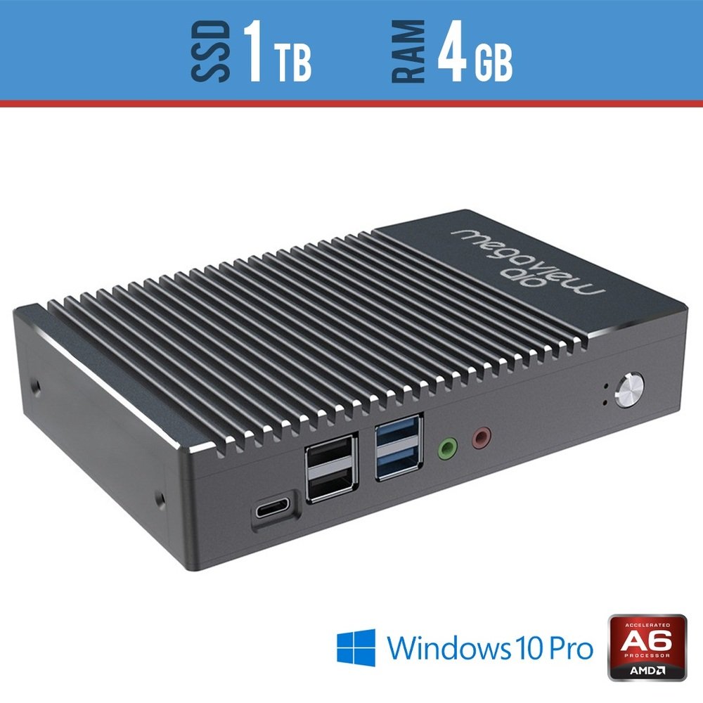 Mini Pc Megaview K1 Amd- 4gb Windows Pro Com Ssd 1tb