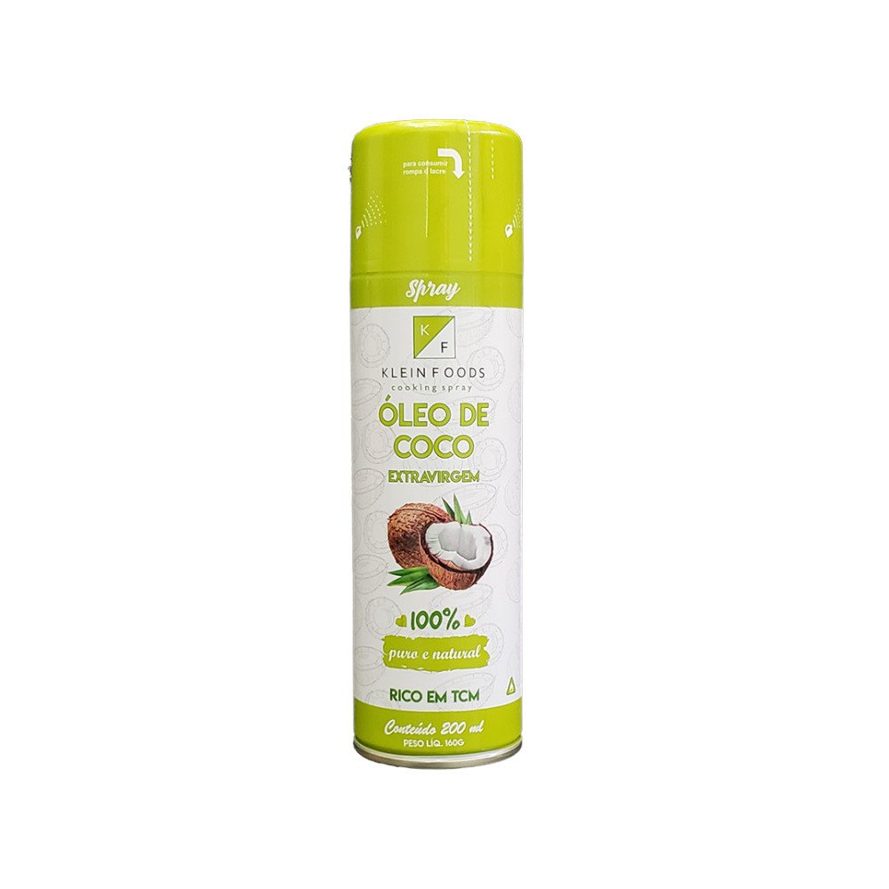 Óleo de Coco Extravirgem Spray 200 ml Klein Foods