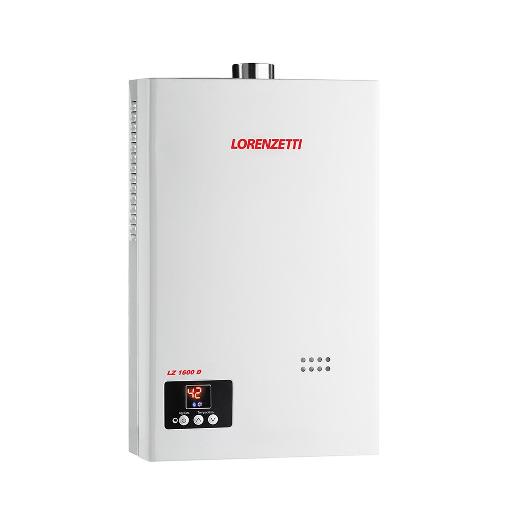 AQUECEDOR A GÁS LZ 1600D GLP 15,0 LTS/MIN LORENZETTI