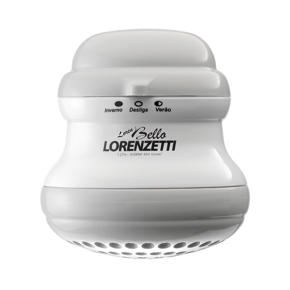 Chuveiro Lorenzetti Loren Bello Cinza com Cano 5500W 220V