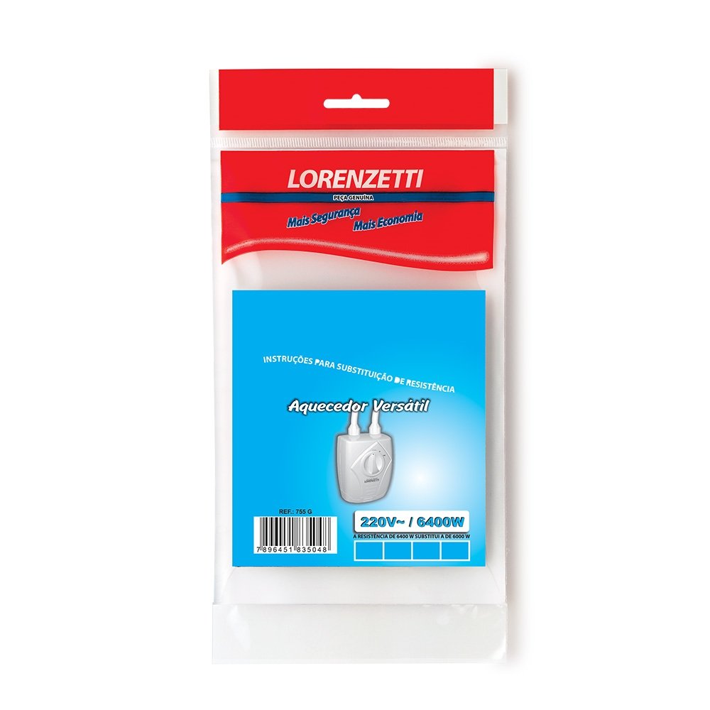 Resistência Aquecedor Lorenzetti Versátil 220 x 5500W