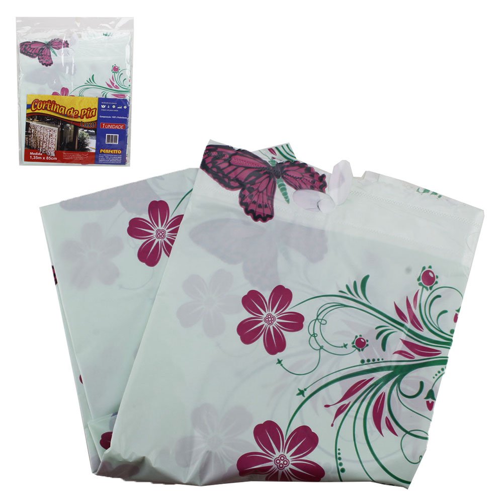 CORTINA PIA 1,35MX85CM 6141/0141 LUXO ESTAMP SORT