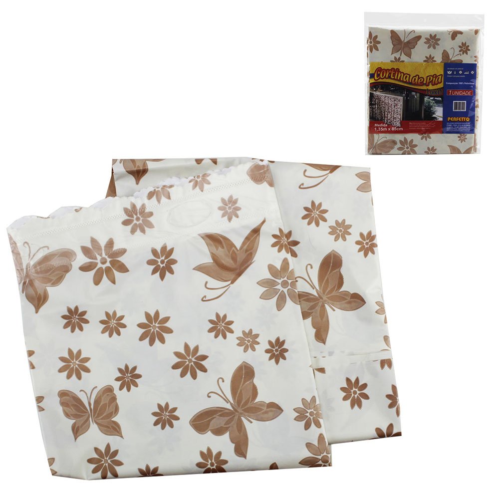 CORTINA PIA 1,35MX85CM 6141/0141 LUXO ESTAMP SORT