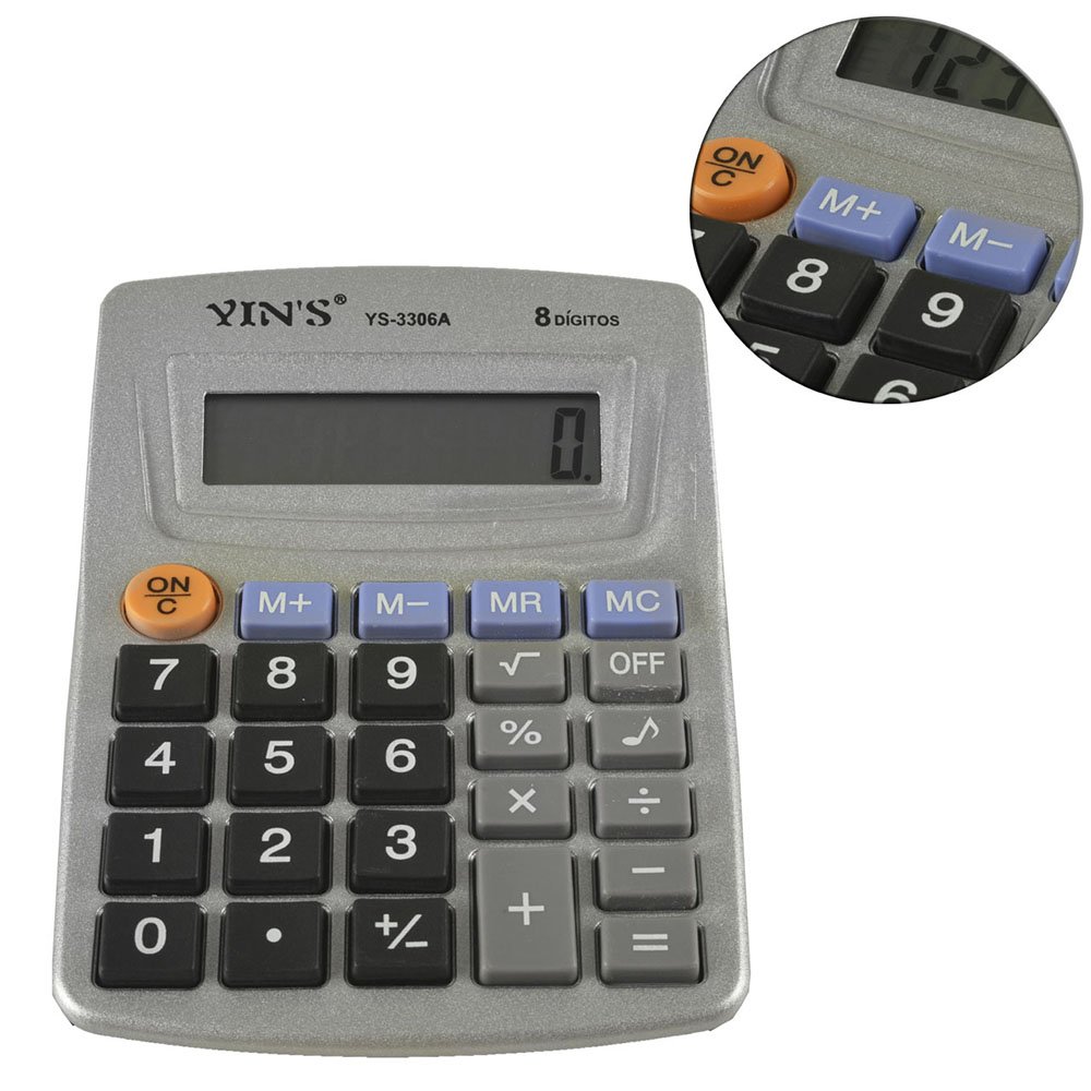 CALCULADORA MESA (8DIG) YS-3306A/1057 YINS