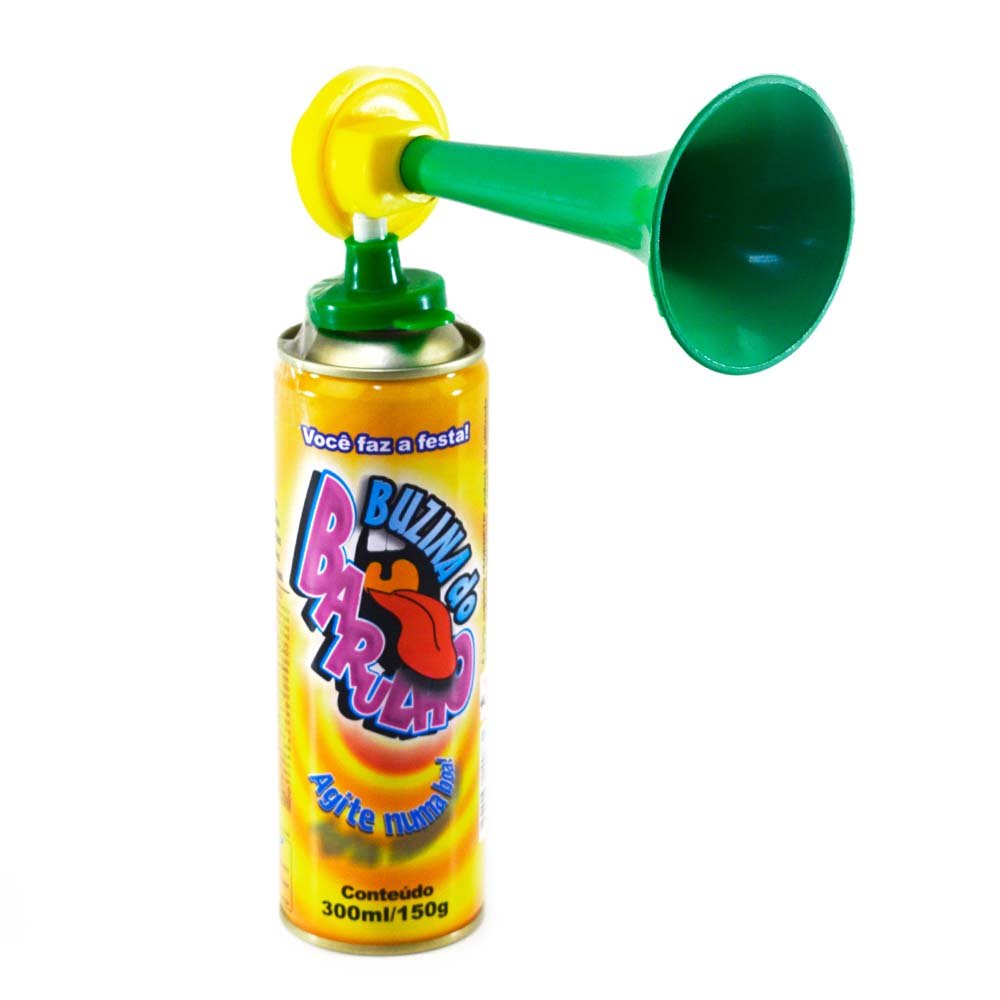 Buzina A Gas 300Ml Com Corneta