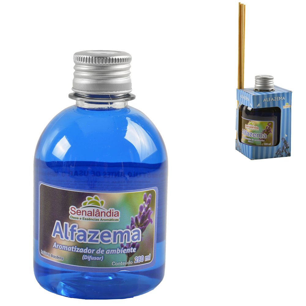 AROMATIZADOR AMBIENTE 280ML 2057/65 C/VARETAS ALFAZEMA