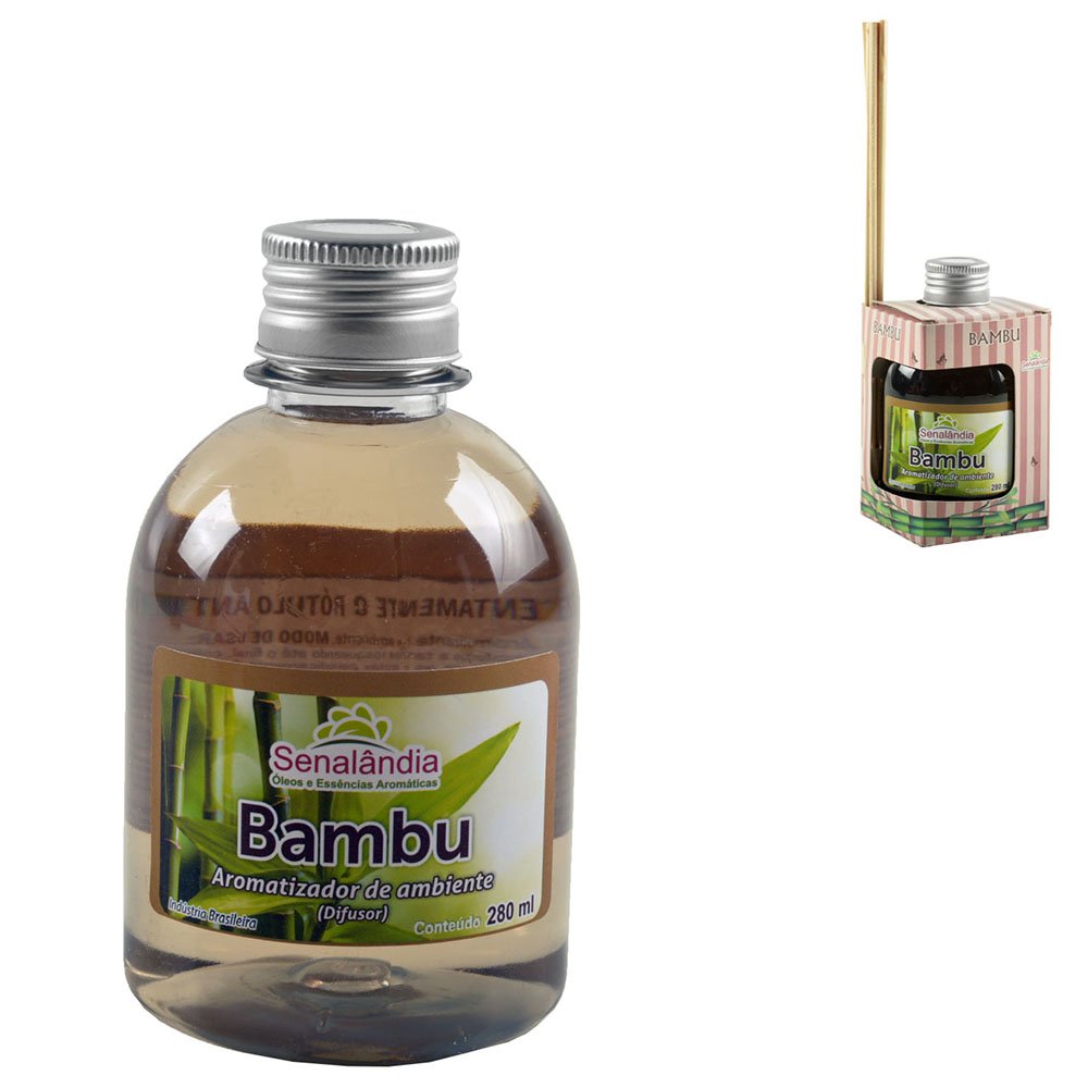 AROMATIZADOR AMBIENTE 280ML 2061/64 C/VARETAS BAMBU