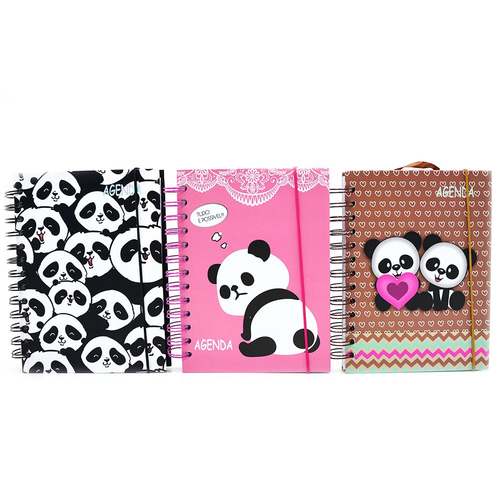 AGENDA ESPIRAL 160FLS AG32-571G/0116 PANDA SORT