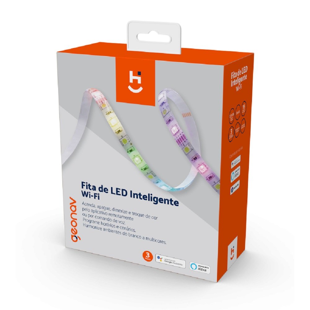 Fita Led Inteligente Wi-Fi - Geonav