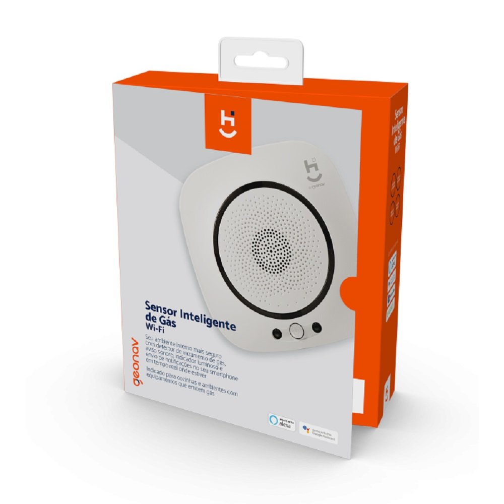 Sensor Inteligente de Gás Wi-Fi - Geonav