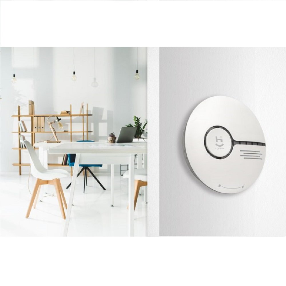 Sensor Wi-Fi Inteligente de Fumaça - Geonav