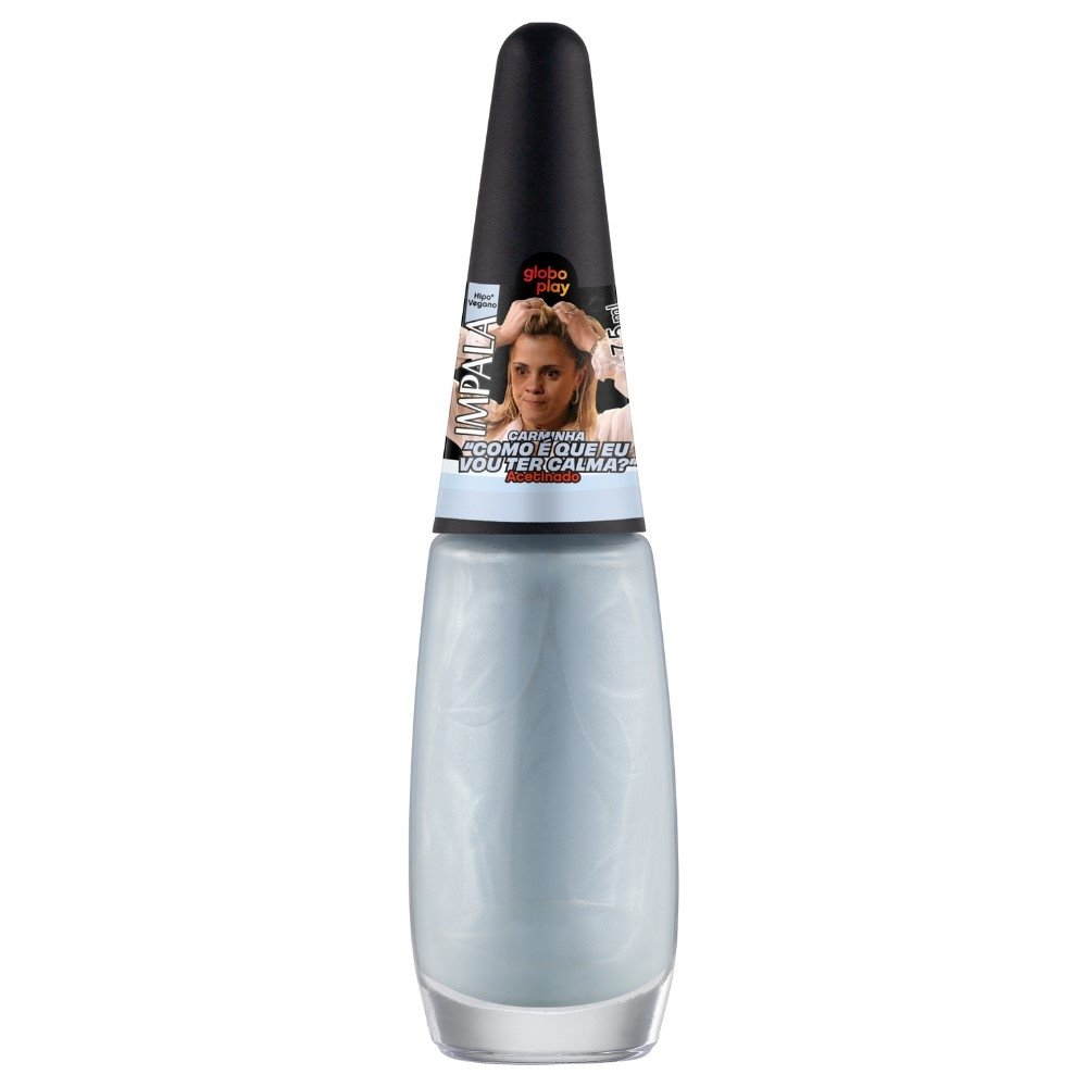 Esmalte Impala Globoplay Acetinado - Como É Que Eu Vou Ter Calma? Blister 7,5ml