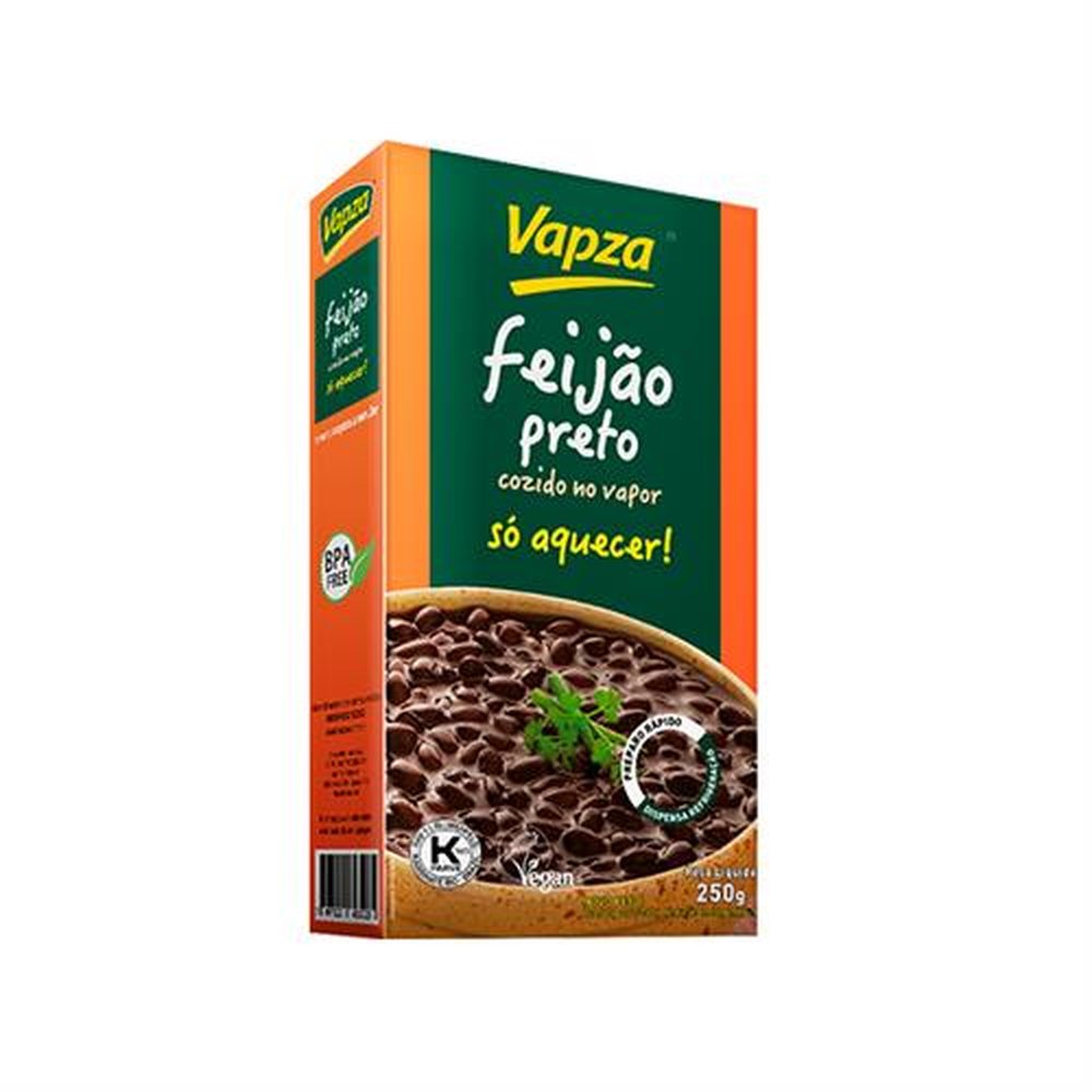 Feijao Preto 250G So Aquecer Vapza