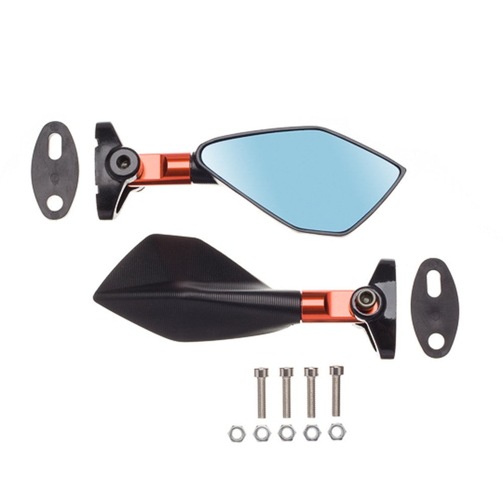 Espelho Retrovisor Lawson (Par) Acute Sport Carenag Laranja