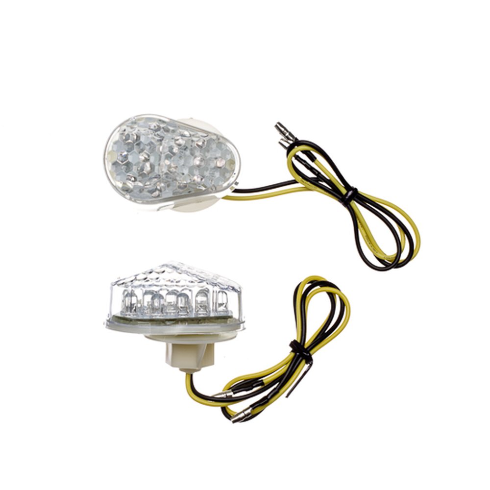 Piscas Leds Lawson (Par) Carenagem Para Embutir Cristal