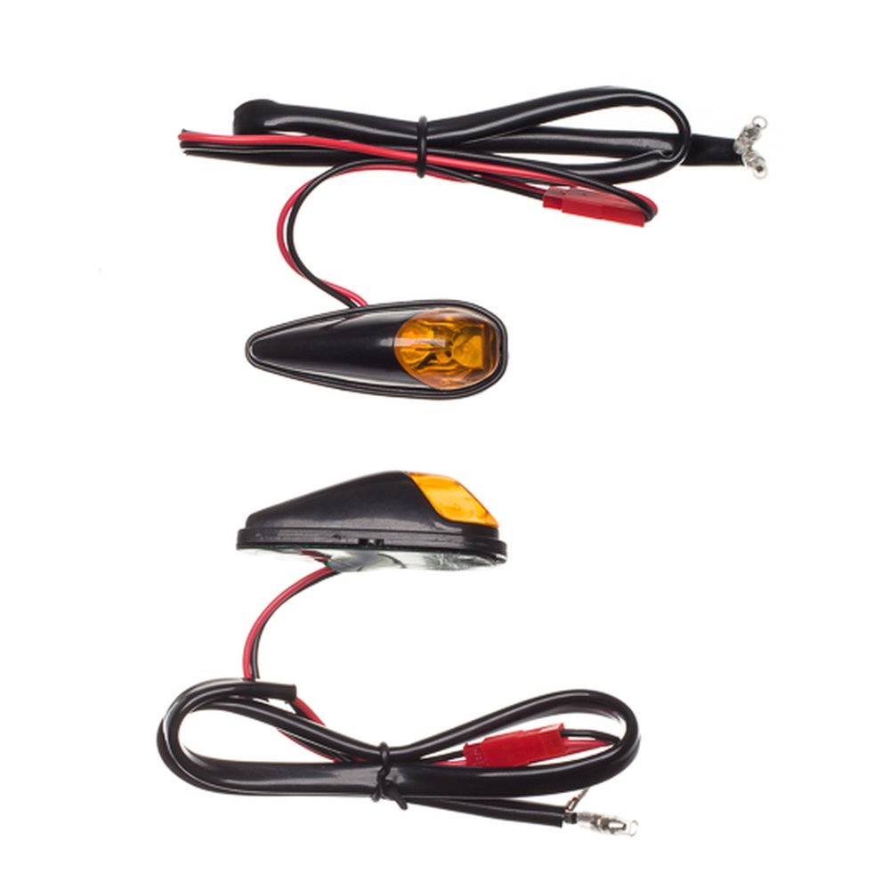 Piscas Leds Lawson (Par) Caren P/Embutir Mod Pingo Amarelo