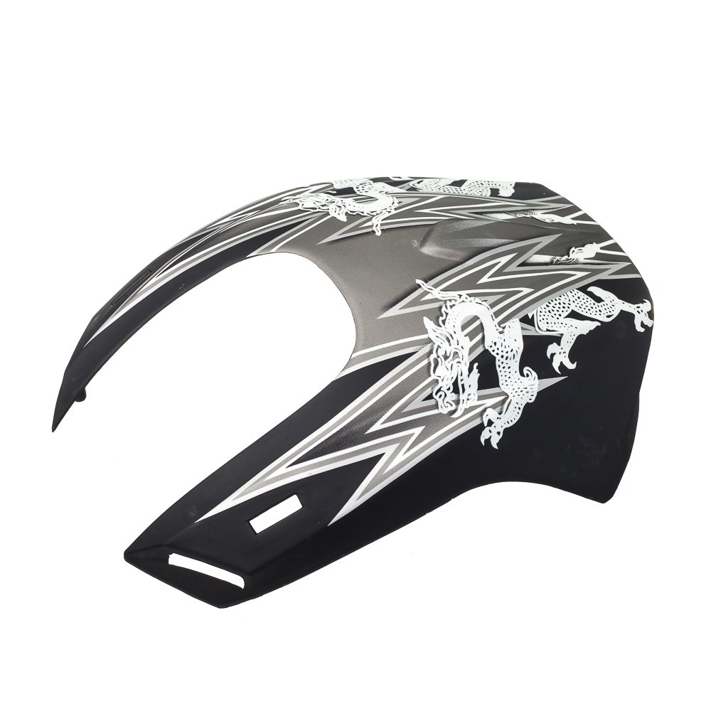 Entrada De Ar Superior Estabil. Texx Preto C/Prata Fosco Mod