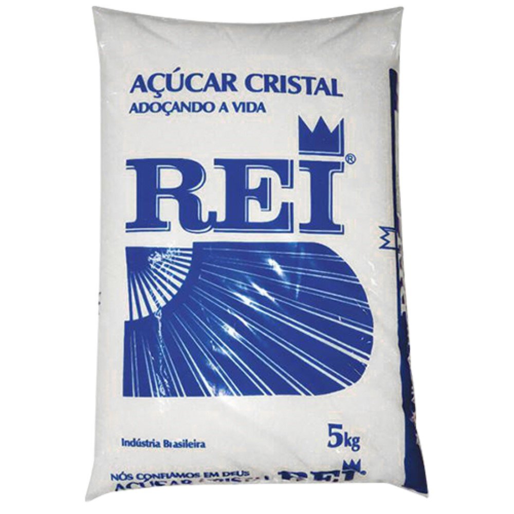 Acucar Cristal 5kg Rei
