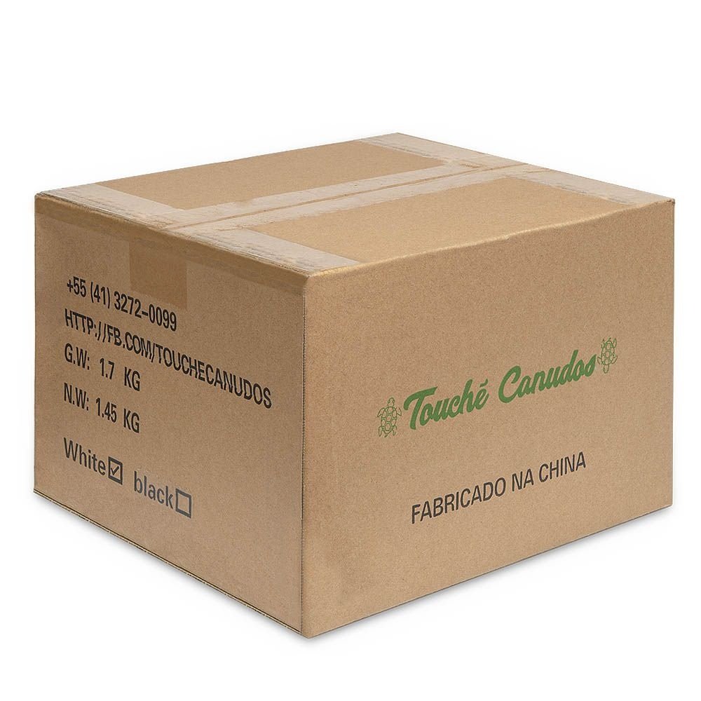 Canudo Biodegradável Branco - Caixa 1000 Unidades