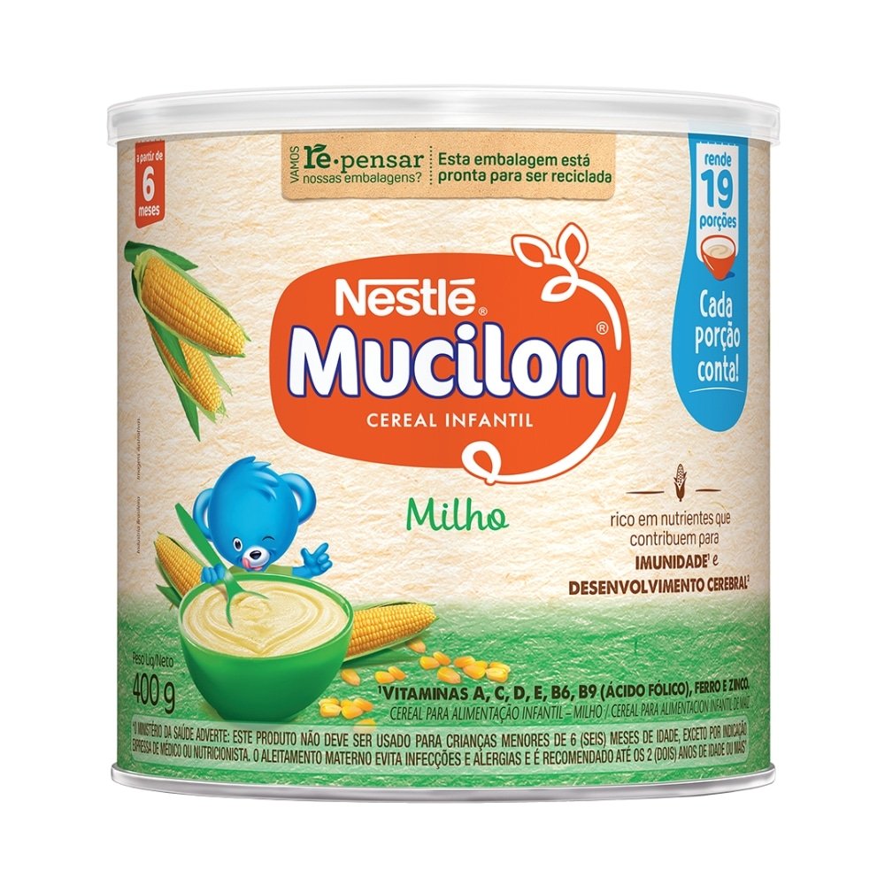 Cereal Infantil Mucilon Milho 400g