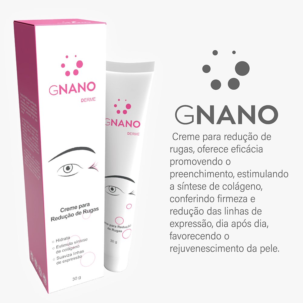 Creme para Redução de Rugas 30G - Gnano