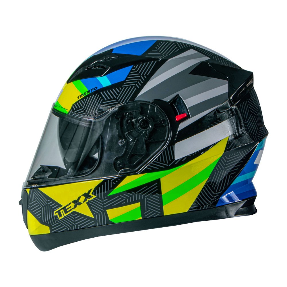Capacete Texx G2 Trento Amarelo/Verde 61