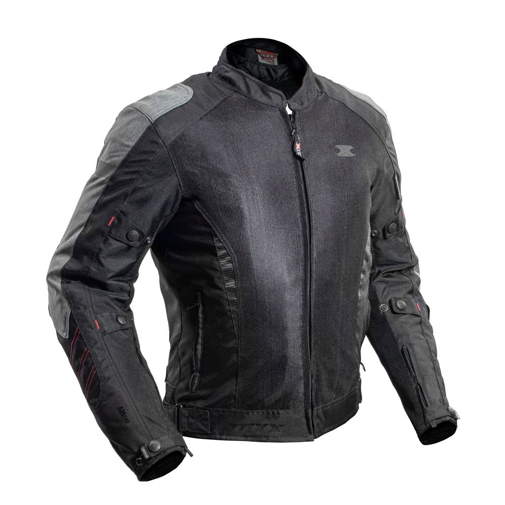 Jaqueta Texx Saga Four Season V2 Masculina Preta E Cinza 4Xl