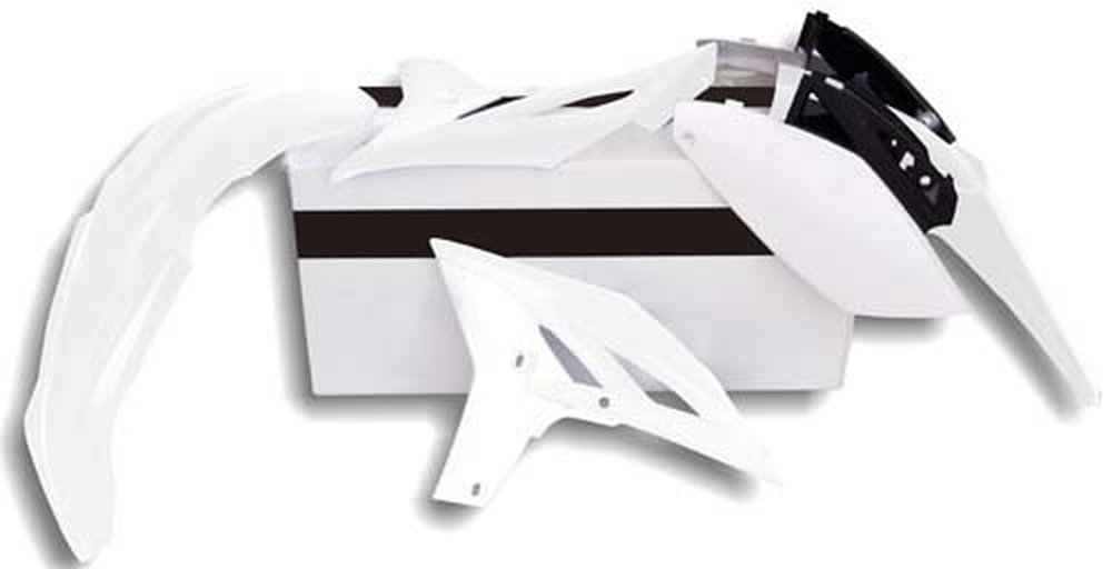 Kit De Plasticos Racetech Yam-Yzf 250 10-13 Branco (Italia)