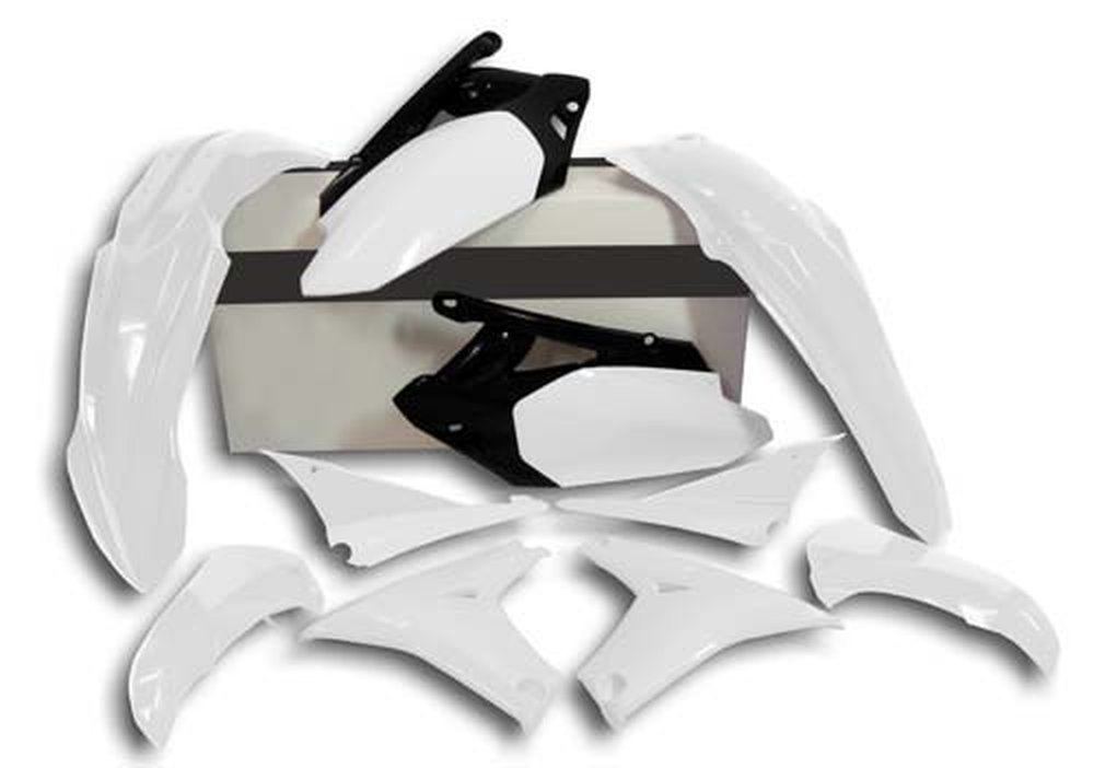 Kit De Plasticos Racetech Yam-Yzf 450 10-13 Branco (Italia)