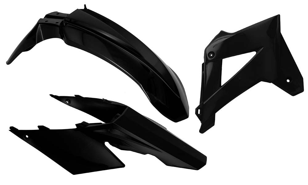 Kit De Plasticos Racetech Gasgas-Ec 250/300/450 07-09 Preto