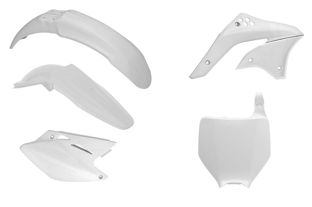Kit De Plasticos Racetech Kaw-Kxf 450 06-08 Branco