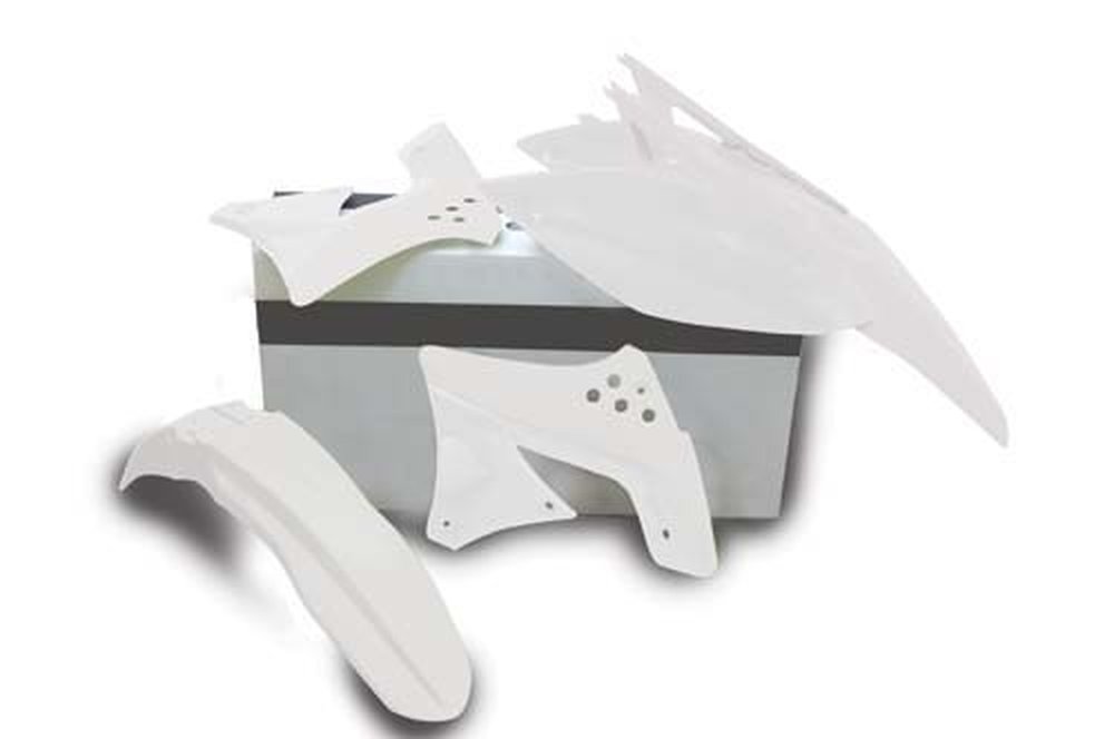 Kit De Plasticos Racetech Kaw-Kxf 450 09-11 Branco