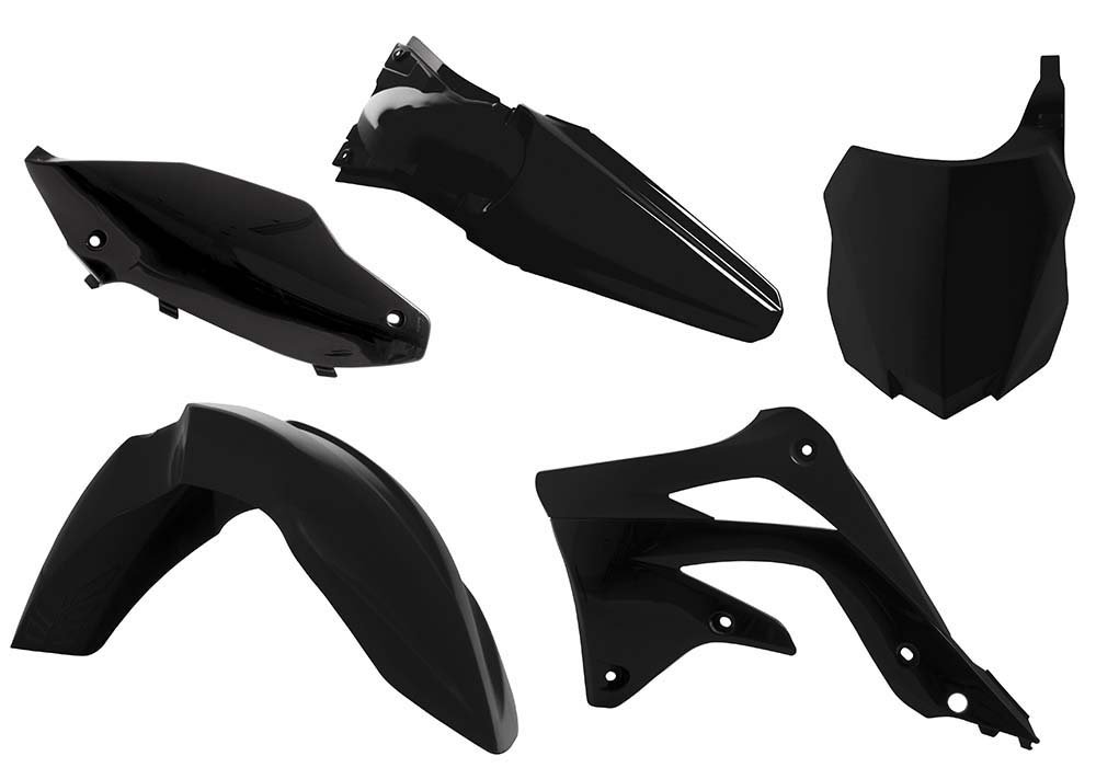 Kit De Plasticos Racetech Kaw-Kxf 450 13-15 Preto