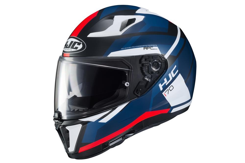 Capacete Hjc I70 Elim Azul E Vermelho 58