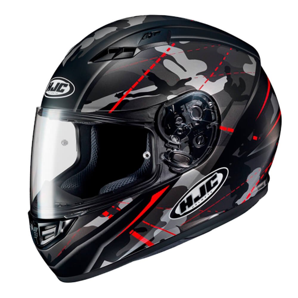 Capacete Hjc Cs 15 Songtan Preto C/ Vermelho 60