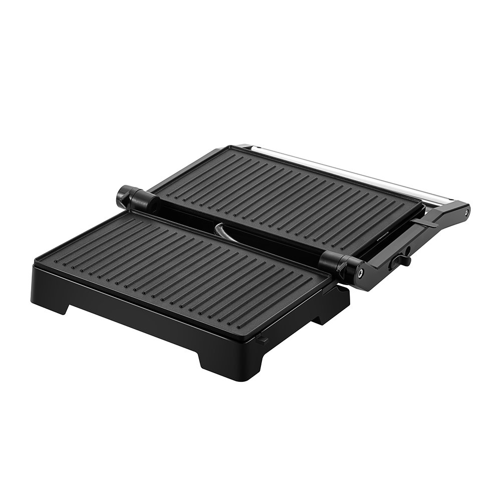 Grill Itatiaia Essencial GRESS1005 Antiaderente, 1000W, Preto/Inox, 110V