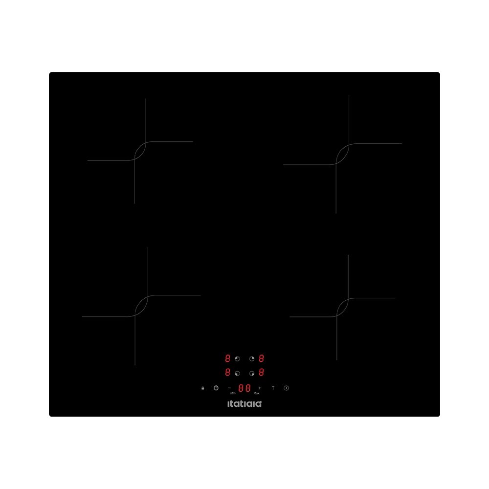 Cooktop de Indução 4 Bocas Itatiaia Master CIMAS2003 - 7000W, Preto, 220V