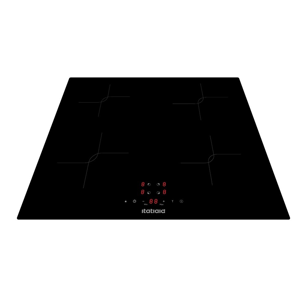 Cooktop de Indução 4 Bocas Itatiaia Master CIMAS2003 - 7000W, Preto, 220V