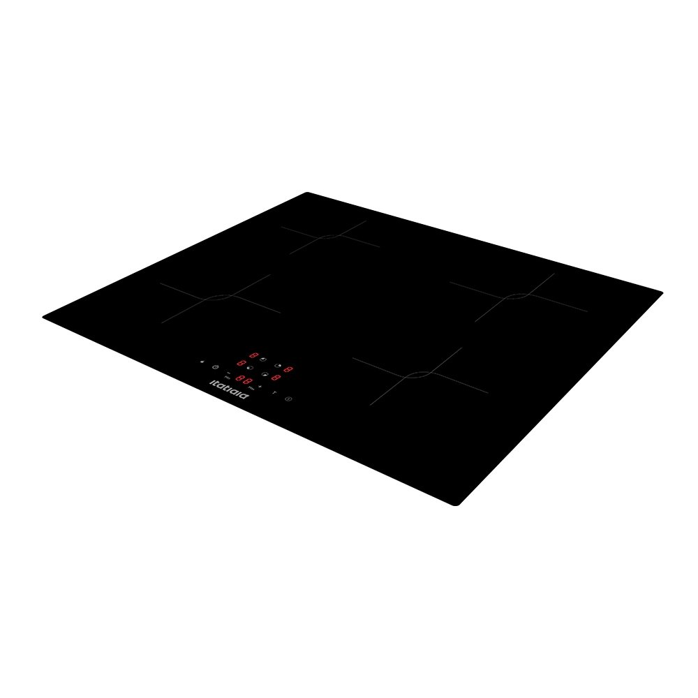 Cooktop de Indução 4 Bocas Itatiaia Master CIMAS2003 - 7000W, Preto, 220V