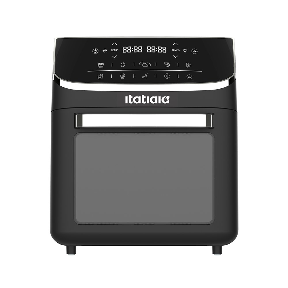 Fritadeira Air Fryer Forno Itatiaia AFITA1004 - Antiaderente, 12 Litros, Preto, 110V