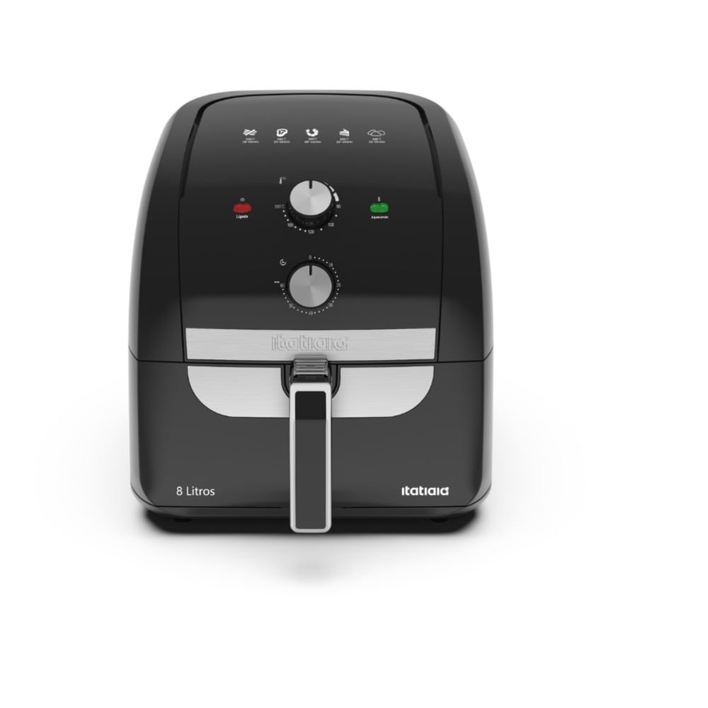 FRITADEIRA AIR FRYER ITATIAIA AFITA1003 8L PRETO 110V