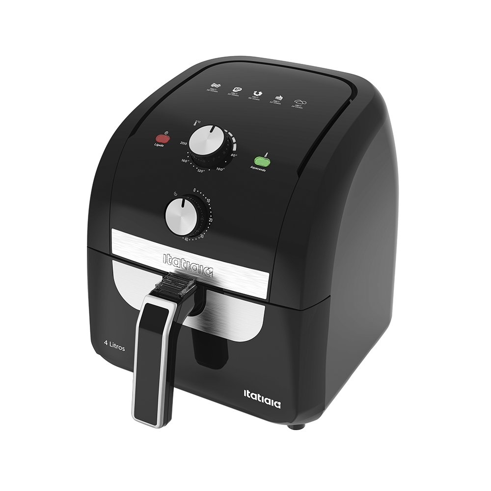 FRITADEIRA AIR FRYER ITATIAIA AFITA1001 4L PRETO 110V