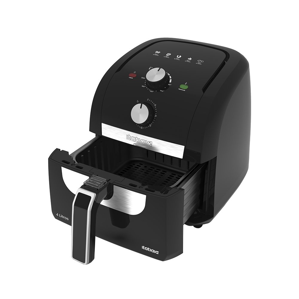 FRITADEIRA AIR FRYER ITATIAIA AFITA1001 4L PRETO 110V