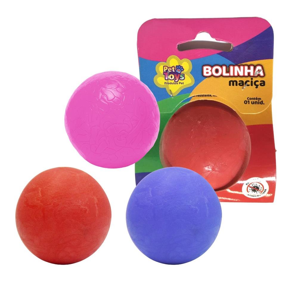 Bola Macica Lisa Grande 75Mm Cores Sortidas