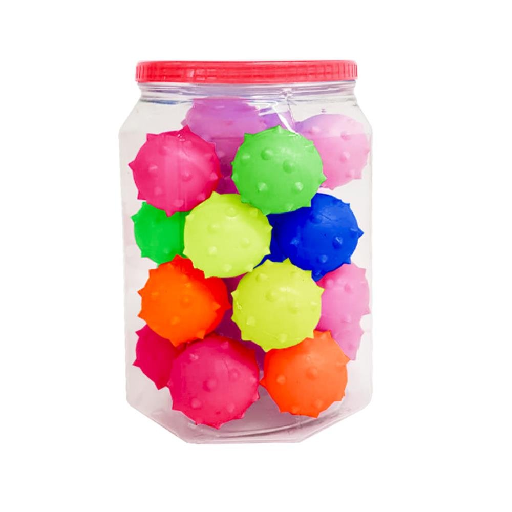 Bolinha Macica Cravo 45 Mm - 2 Potes Com 24 Pecas Cada. Cores Sortidas