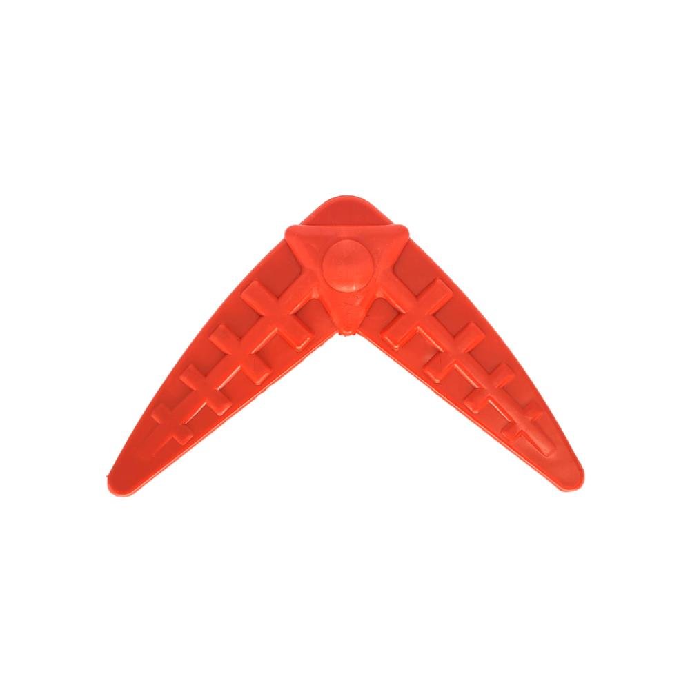 Bumerangue Macico 14Cm Vermelho