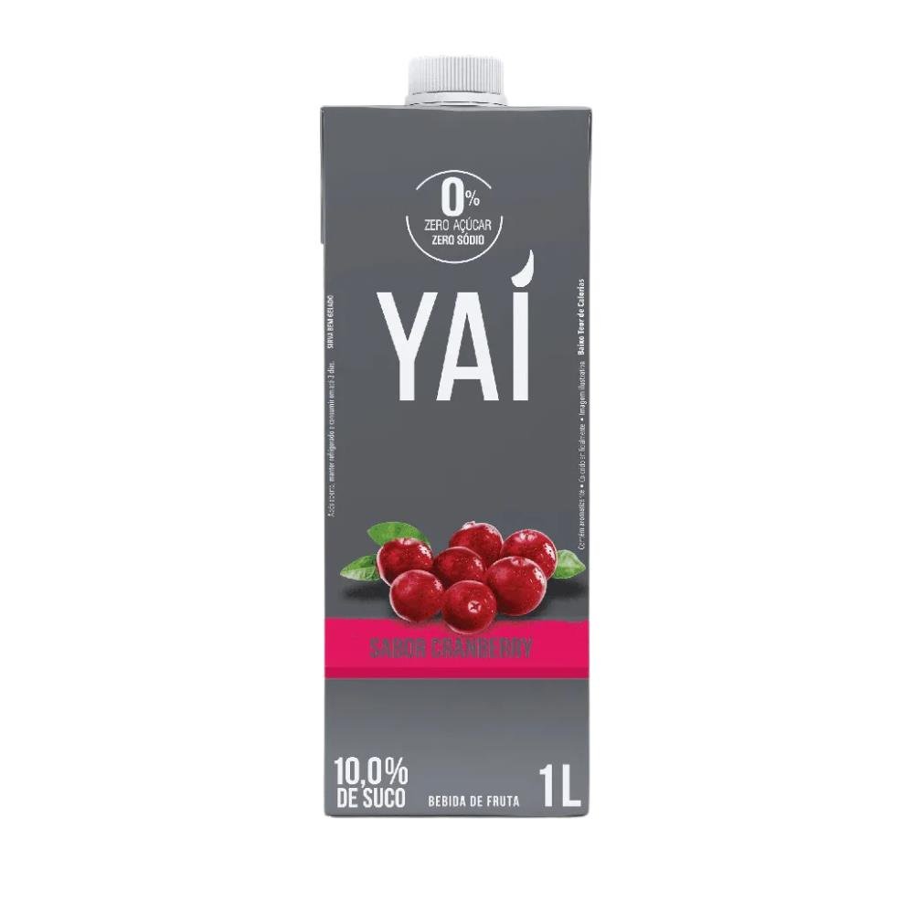 Bebida De Fruta Yaí Cranberry 1L