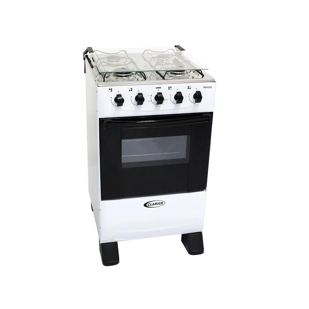 Fogão 4 Bocas Delicato com Forno 52 Litros Clarice